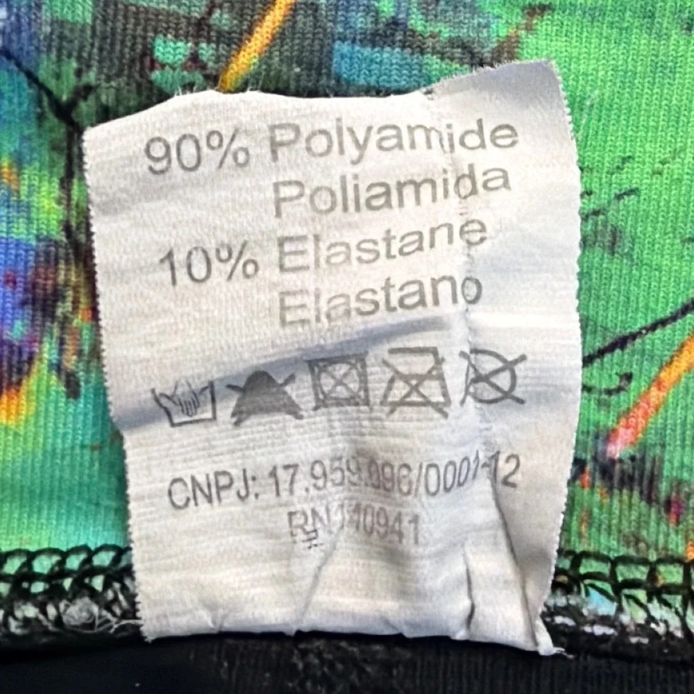 Dona Jo Skort Women Size 2 Abstract Print Activewear Tennis Skirt Pockets Lined
